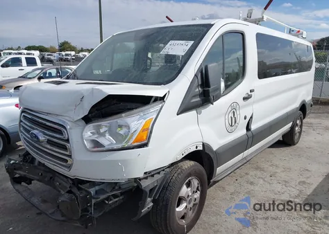 2019 Ford Transit-350 Xlt z USA, uszkodzony, nr VIN 1FBZX2YM6KKB56741